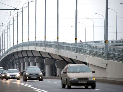 Открылось движение по новой эстакаде на Профсоюзной улице